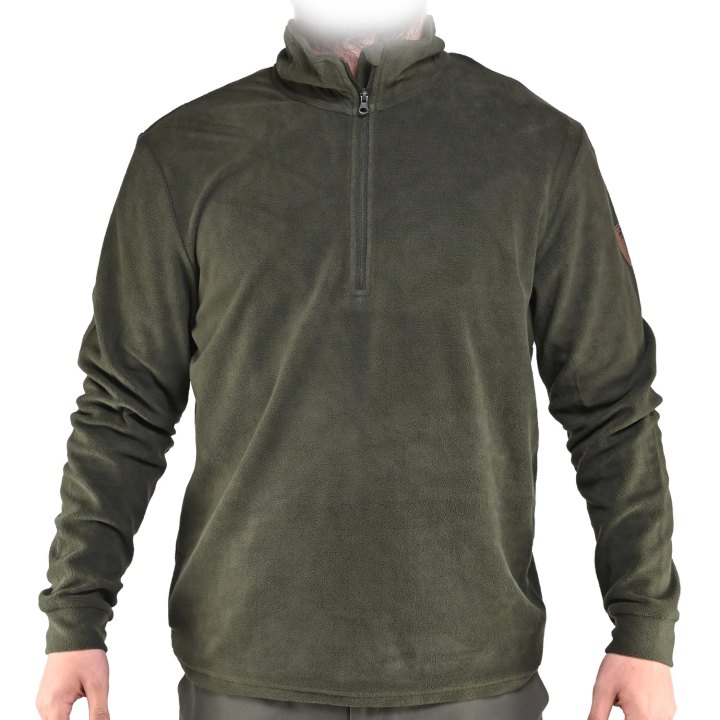 Maglione maglia Micropile isolamento termico caccia arancio colori tecnico