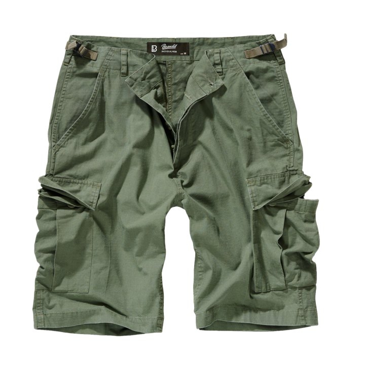 Bermuda pantalone corto short cargo cotone rip stop tasche resistente comodo uomo