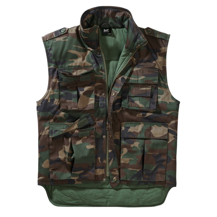 Gilet smanicato uomo imbottito tasche caccia invernale trapuntato cerniera moda