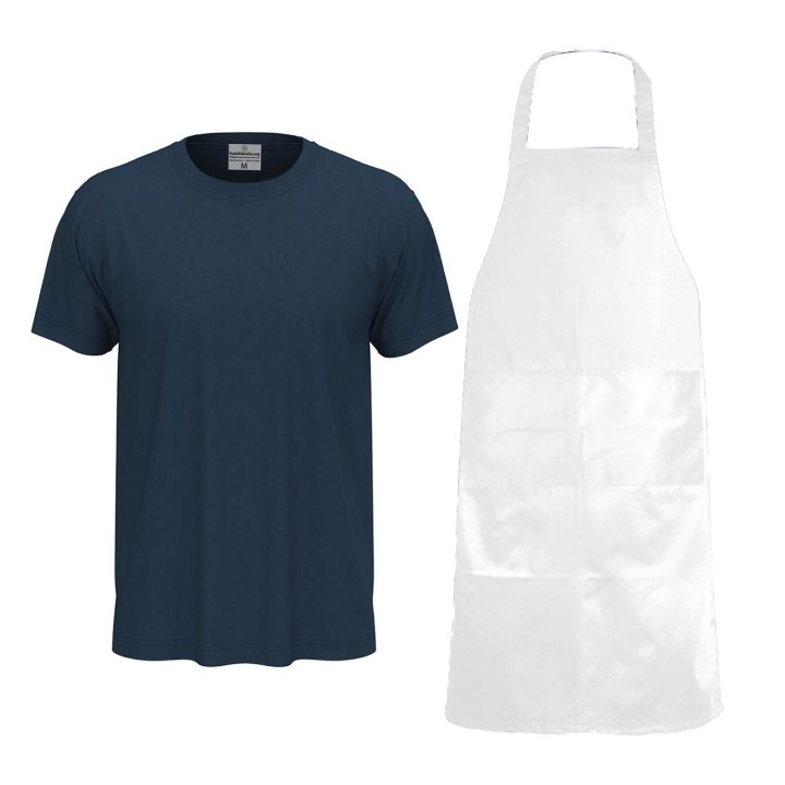 Kit Uomo per toelettatori con camice e grembiule PVC - personalizzabile con logo e nome