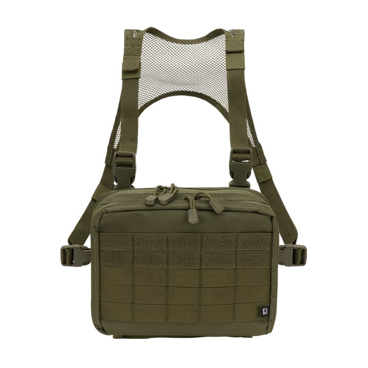 Marsupio borsa contenitore al petto cerniere rete protettiva caccia sport outdoor