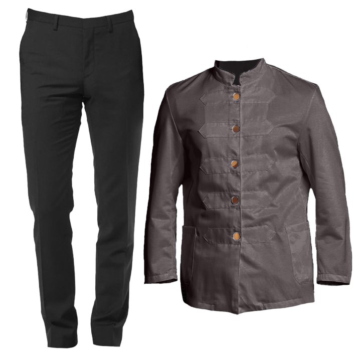 Kit Giacca e Pantalone per Baristi e Camerieri disponibili in diverse taglie e colori made in italy