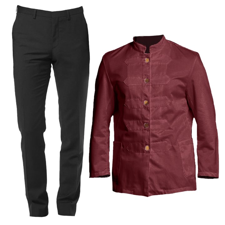 Kit Giacca e Pantalone per Baristi e Camerieri disponibili in diverse taglie e colori made in italy