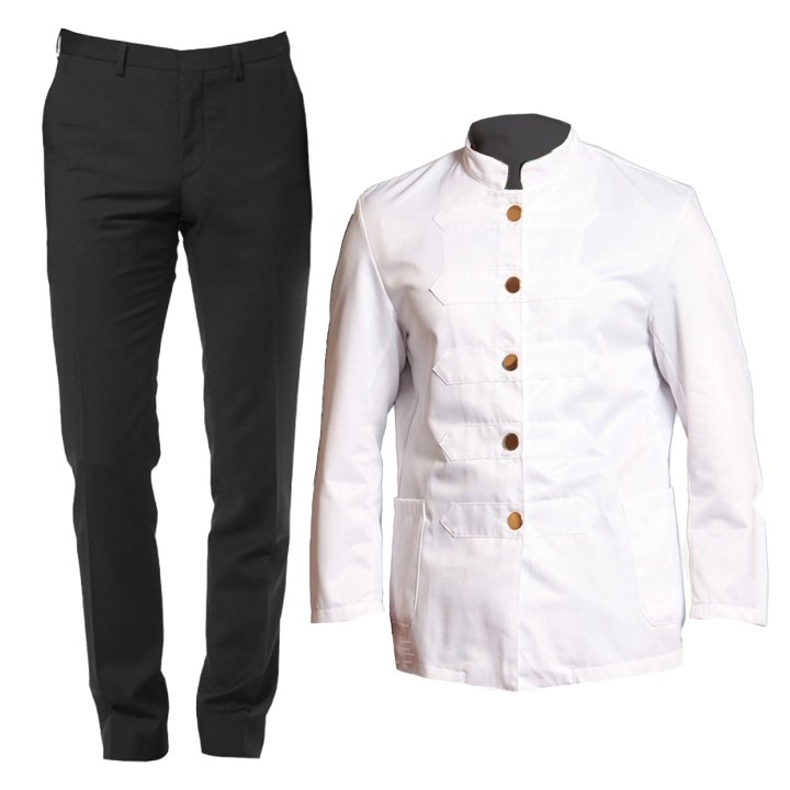 Kit Giacca e Pantalone per Baristi e Camerieri disponibili in diverse taglie e colori made in italy