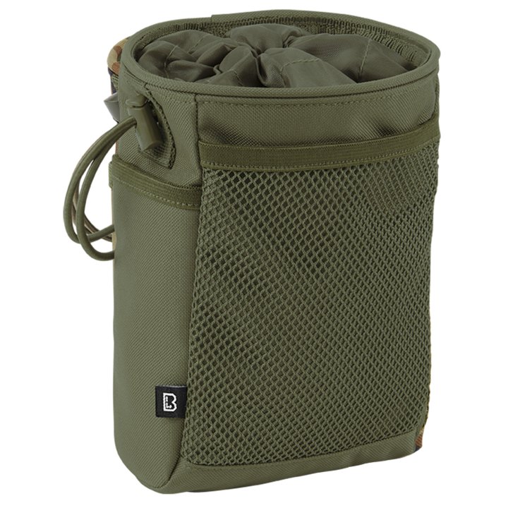 Masupio tasca tattica PALS per sistemi Molle tasca frontale in rete con elastico e fermacavo per protezione contro le intemperie