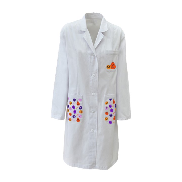 Camice Donna da medico dottore maestra veterinario - Halloween Edition.