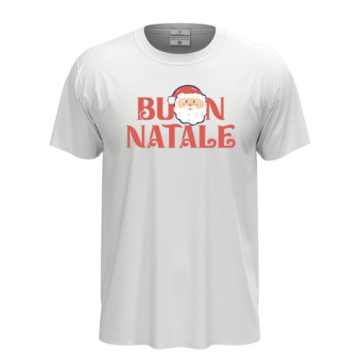 T-shirt classica mezza manica con stampa a tema NATALE - Perfetto per Idea Regalo Natalizia
