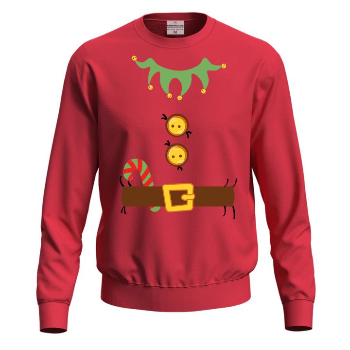 Felpa maglietta maglione Natalizia unisex Babbo Natale feste regalo uomo donna Merry Christmas