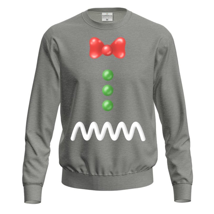 Felpa maglietta maglione Natalizia unisex Babbo Natale feste regalo uomo donna Merry Christmas