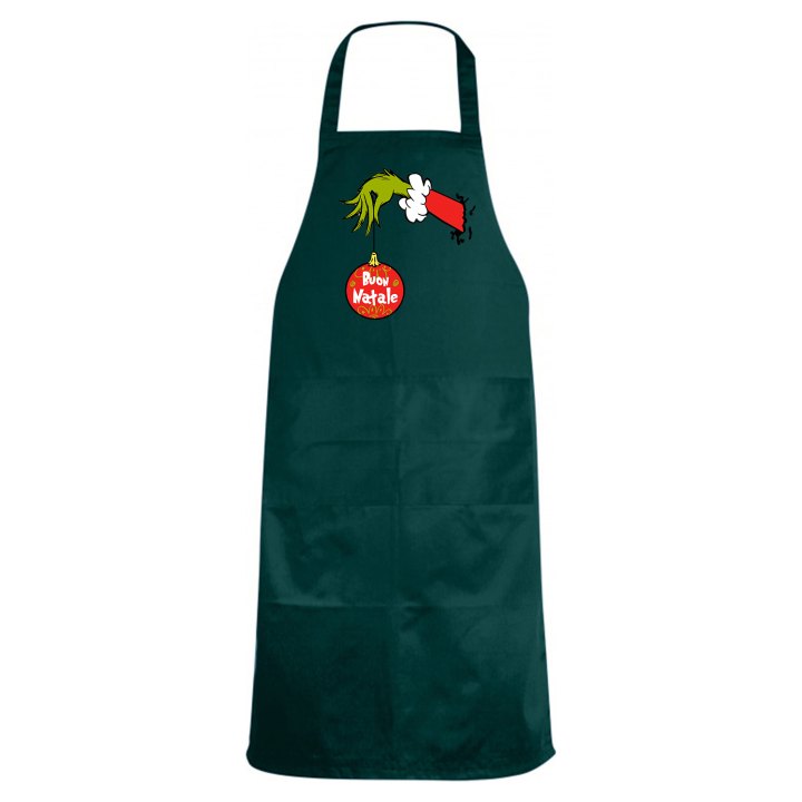 Grembiule cucina Natalizio elfo Stampa Idea Regalo Festivita' Buon Natale chef cuochi ristorazione