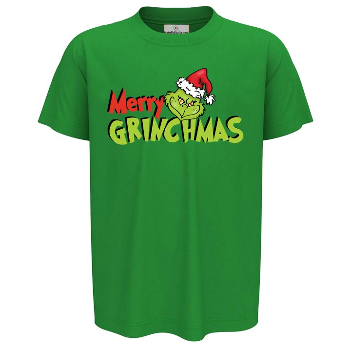 T-Shirt maglia Natalizia bambino cartoni animati Natale bambina vestiti Natalizi scuola festa