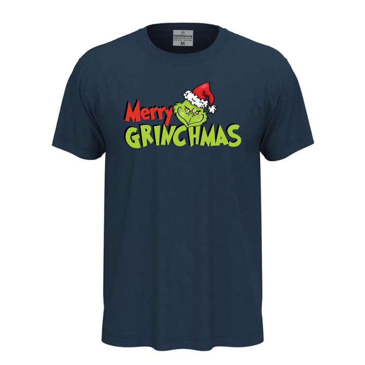 T-Shirt maglia Natalizia Unisex con stampa cinema elfo divertente tema Natale casual sportiva