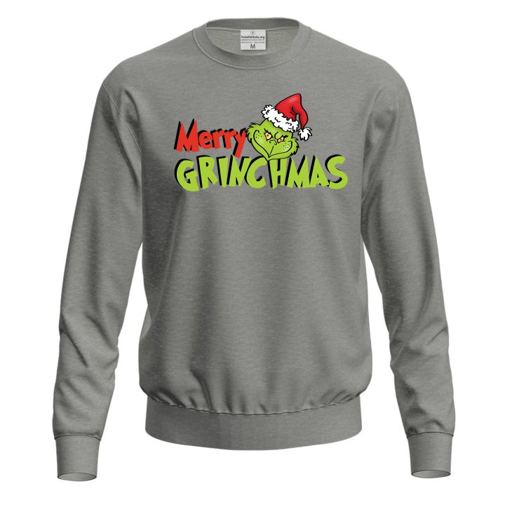 Felpa maglia Natale Unisex Stampa personaggio a Tema Festivo Regalo Merry Christmas