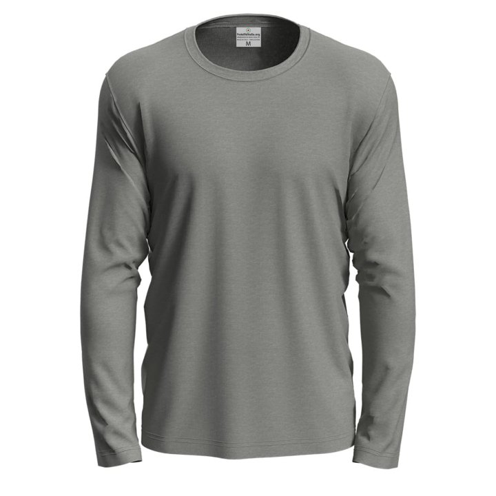 T-shirt classica a manica lunga con stampa sul retro DTF Barista Definizione idea regalo uomo donna