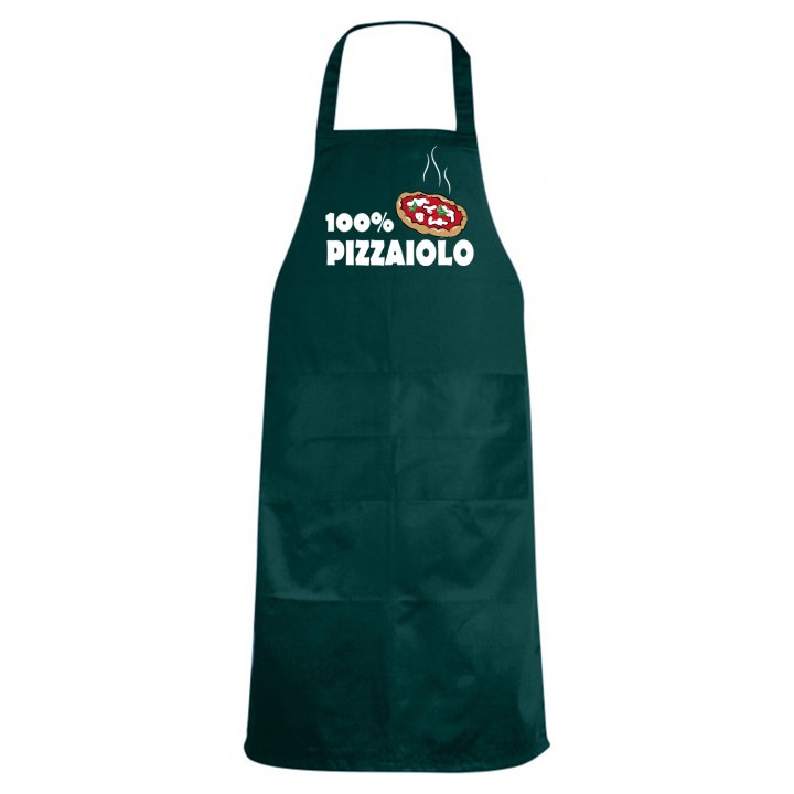 Grembiule da cucina con stampa  pizzaiolo idea regalo  per pizzaioli cuochi e amanti della pizza