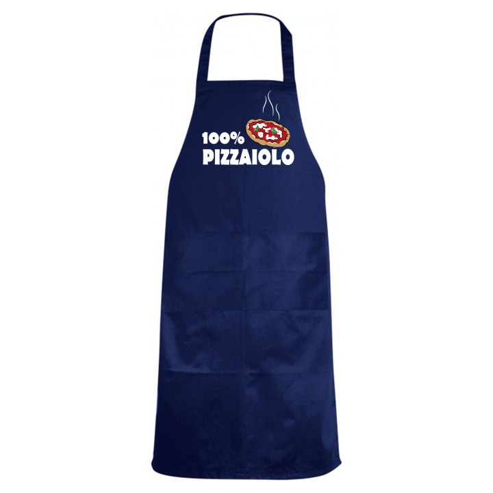 Grembiule da cucina con stampa  pizzaiolo idea regalo  per pizzaioli cuochi e amanti della pizza