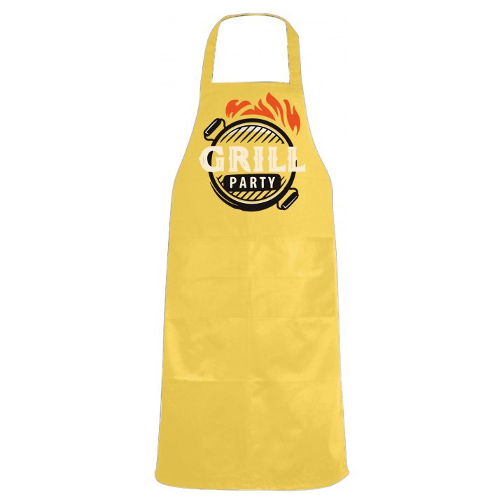 Grembiule da cucina con stampa DTF "SERIAL GRILLER" barbecue cuochi o amanti della griglia