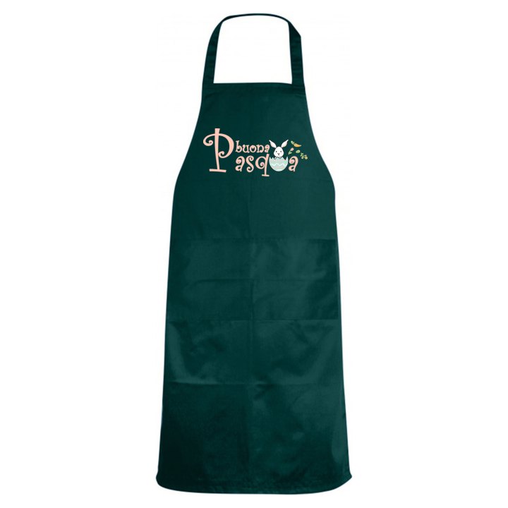 Grembiule cameriere cucina ristorante tema "BUONA PASQUA', idea regalo per le festivita Pasquali ristorante sala