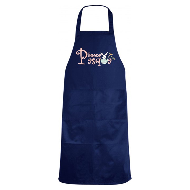 Grembiule cameriere cucina ristorante tema "BUONA PASQUA', idea regalo per le festivita Pasquali ristorante sala