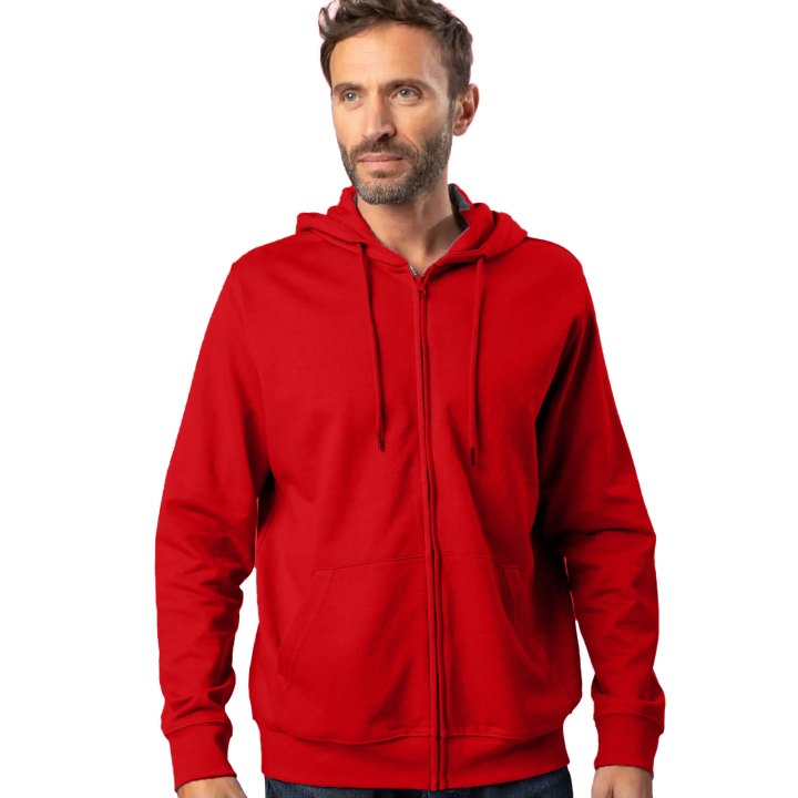 Felpa maglia Unisex con Zip e Cappuccio lavoro operaio casual sportiva uomo Personalizzabile