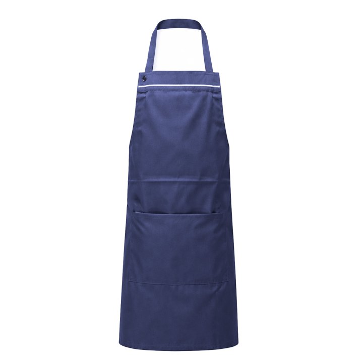 Grembiule Paravanti ristorante con Tasche Personalizzabile Lavoro Regolabile in Cotone Poliestere