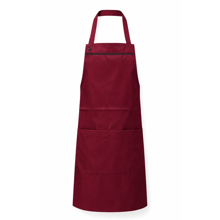 Grembiule Paravanti ristorante con Tasche Personalizzabile Lavoro Regolabile in Cotone Poliestere