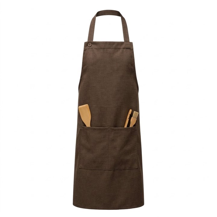 Grembiule Paravanti ristorante con Tasche Personalizzabile Lavoro Regolabile in Cotone Poliestere