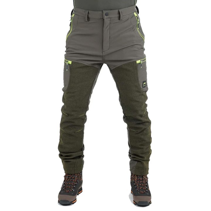 Pantalone da Caccia Impermeabile e Traspirante in Softshell con Membrana M-tex