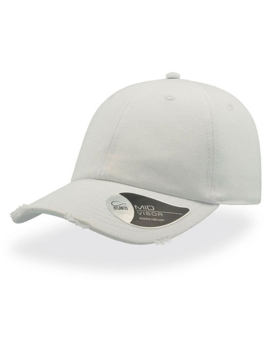 Cappellino Dad Hat Destroyed 6 Pannelli in Cotone Chino Lavato