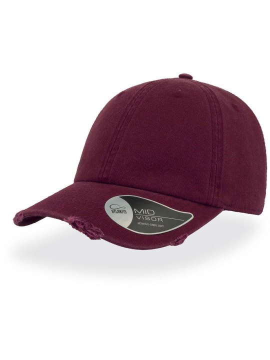 Cappellino Dad Hat Destroyed 6 Pannelli in Cotone Chino Lavato