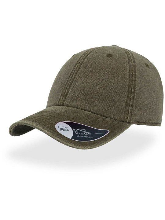 Cappello DIGG Destrutturato 6 Pannelli in Cotone Riciclato Effetto Vintage
