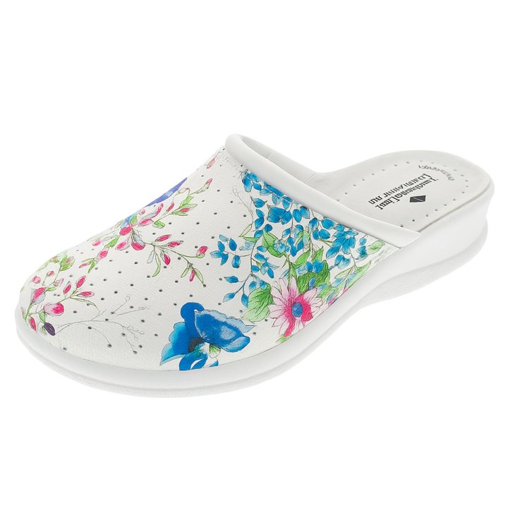 Ciabatte pantofole sanitarie donna suola zoccoli antiscivolo sabot pelle morbide vari colori