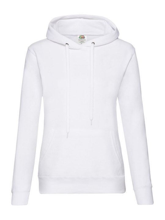 Felpa donna con cappuccio personalizzabile in cotone e poliestere