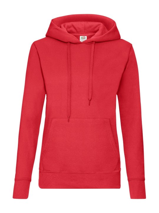 Felpa donna con cappuccio personalizzabile in cotone e poliestere