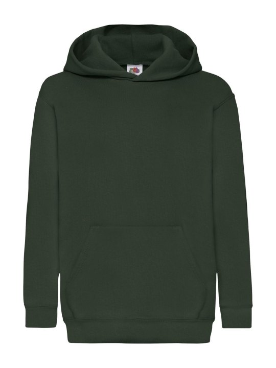 Felpa bambino con cappuccio personalizzabile in cotone e poliestere