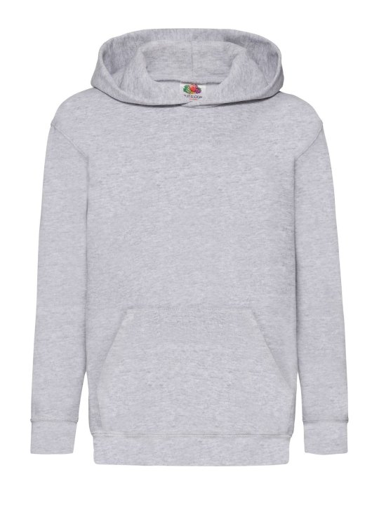 Felpa bambino con cappuccio personalizzabile in cotone e poliestere