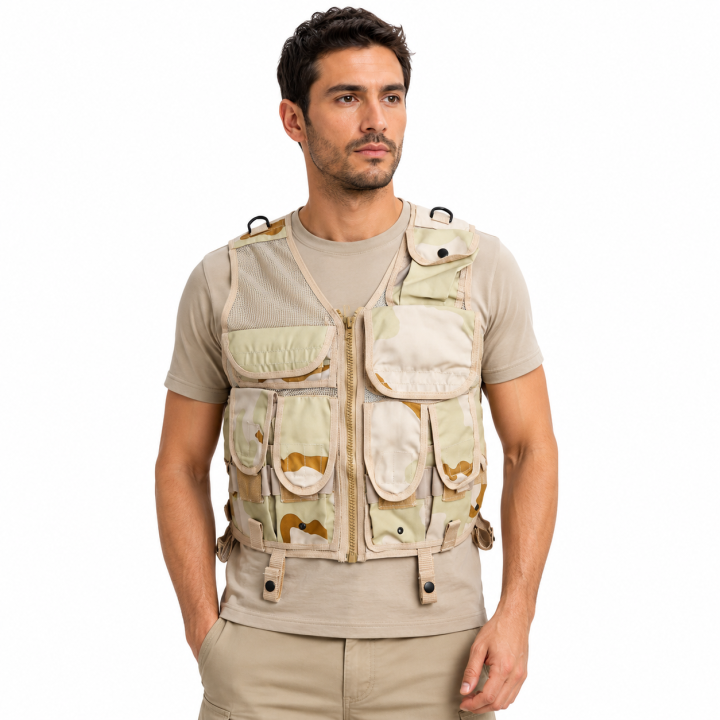 Gilet tattico bearing m16 softair airsoft tactical regolabile tasche proiettili