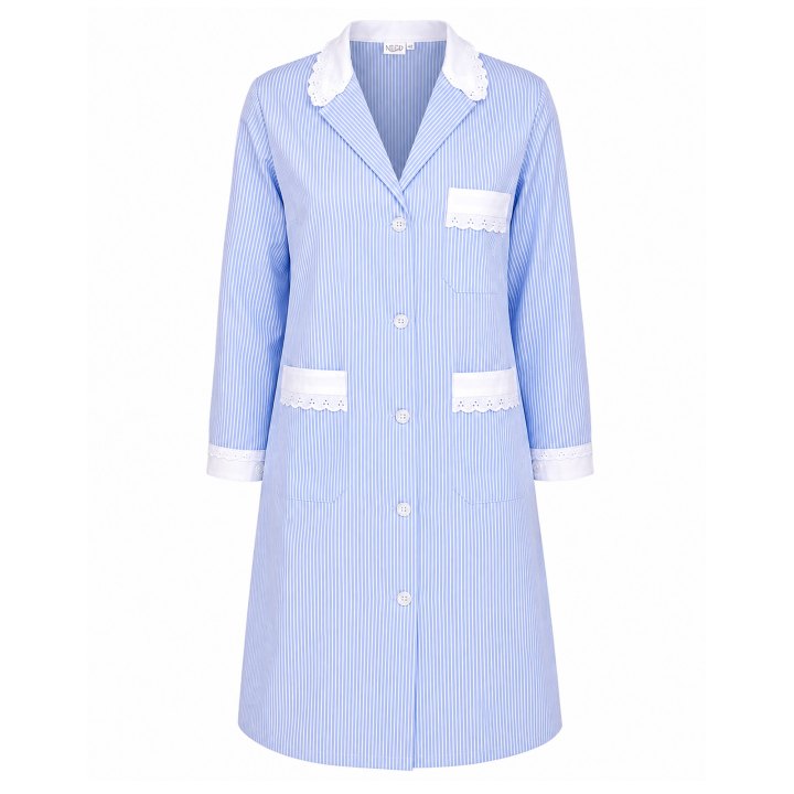 Camice donna cameriera lavoro pulizie casacca cotone camera domestica casa - Personalizzabile con il tuo logo