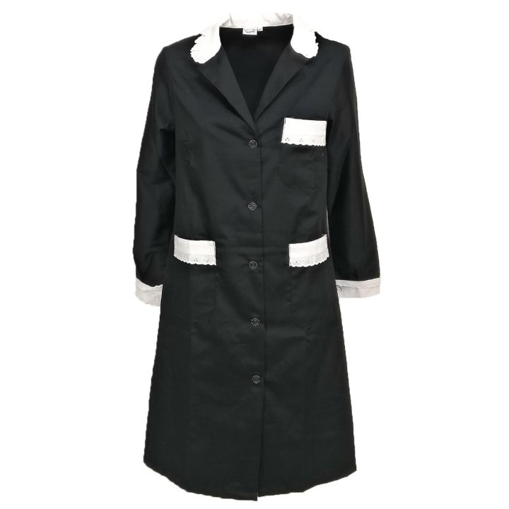 Camice donna cameriera lavoro pulizie casacca cotone camera domestica casa - Personalizzabile con il tuo logo
