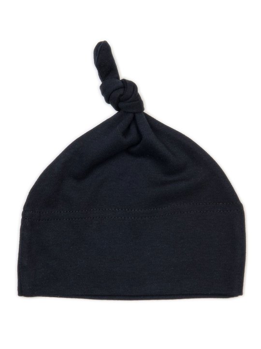 Baby One-Knot Hat Cuffia Neonato a Un Nodo in Cotone Organico Personalizzabile