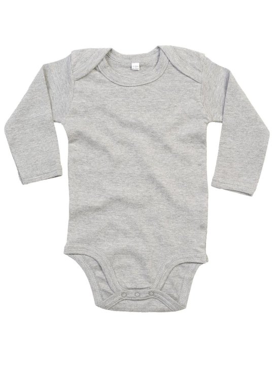 Body Neonato Maniche Lunghe in Cotone Organico Personalizzabile