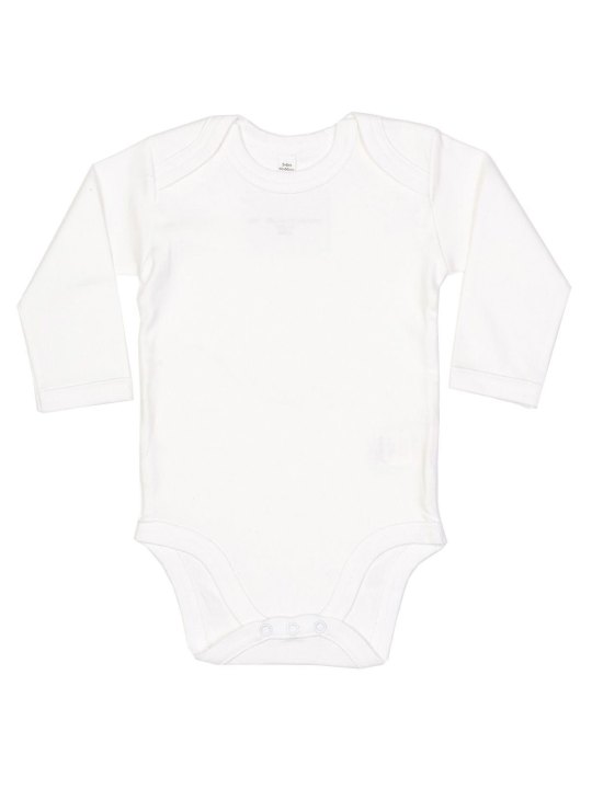 Body Neonato Maniche Lunghe in Cotone Organico Personalizzabile