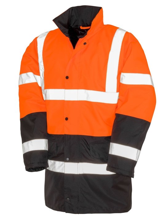 Giacca Alta Visibilita' Impermeabile Tone Classe 3 - Motorway Safety Coat