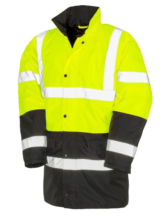 Giacca Alta Visibilita' Impermeabile Tone Classe 3 - Motorway Safety Coat