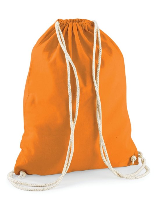 Sacca in Cotone con Cordoncino a Contrasto Personalizzabile