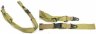 Cinghia softair kr022 tan a 3 punti royal moschettoni in metallo
