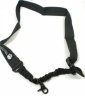 Cinghia softair a 1 punto black emerson con elastico e moschettone in metallo